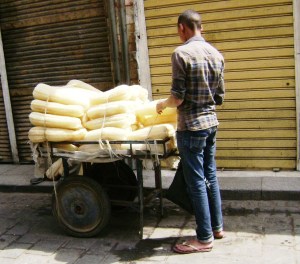 The :Loofah Seller by Purple Rose