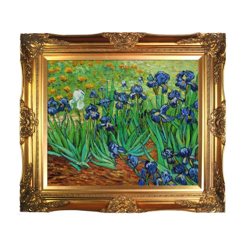 van_gogh_irises_framed